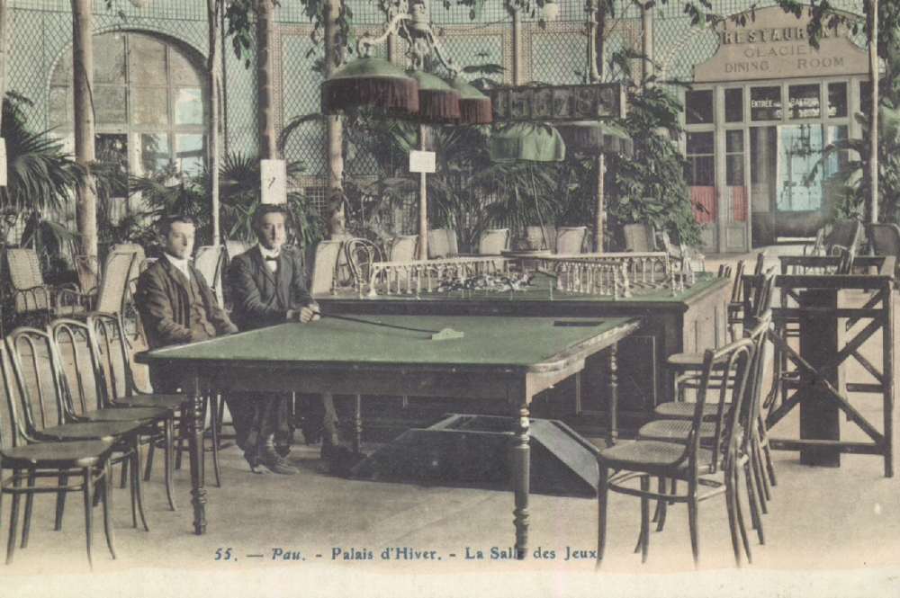  - Pau : Palais d'Hiver, Salle des Jeux ; carte postale ; Bibliothèque Patrimoniale Pau, cote 4-079-1 - 